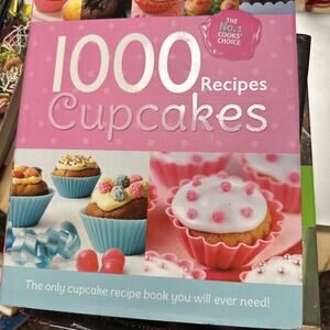 1000 Recipes - Cupcake Heaven - Large‎ Format Hardback Book by Igloo Books